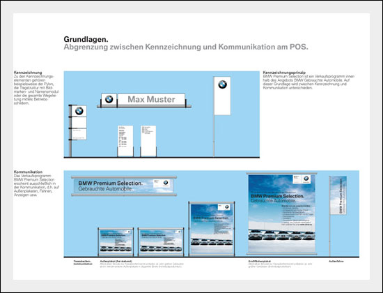 BMW Premium Selection Styleguide